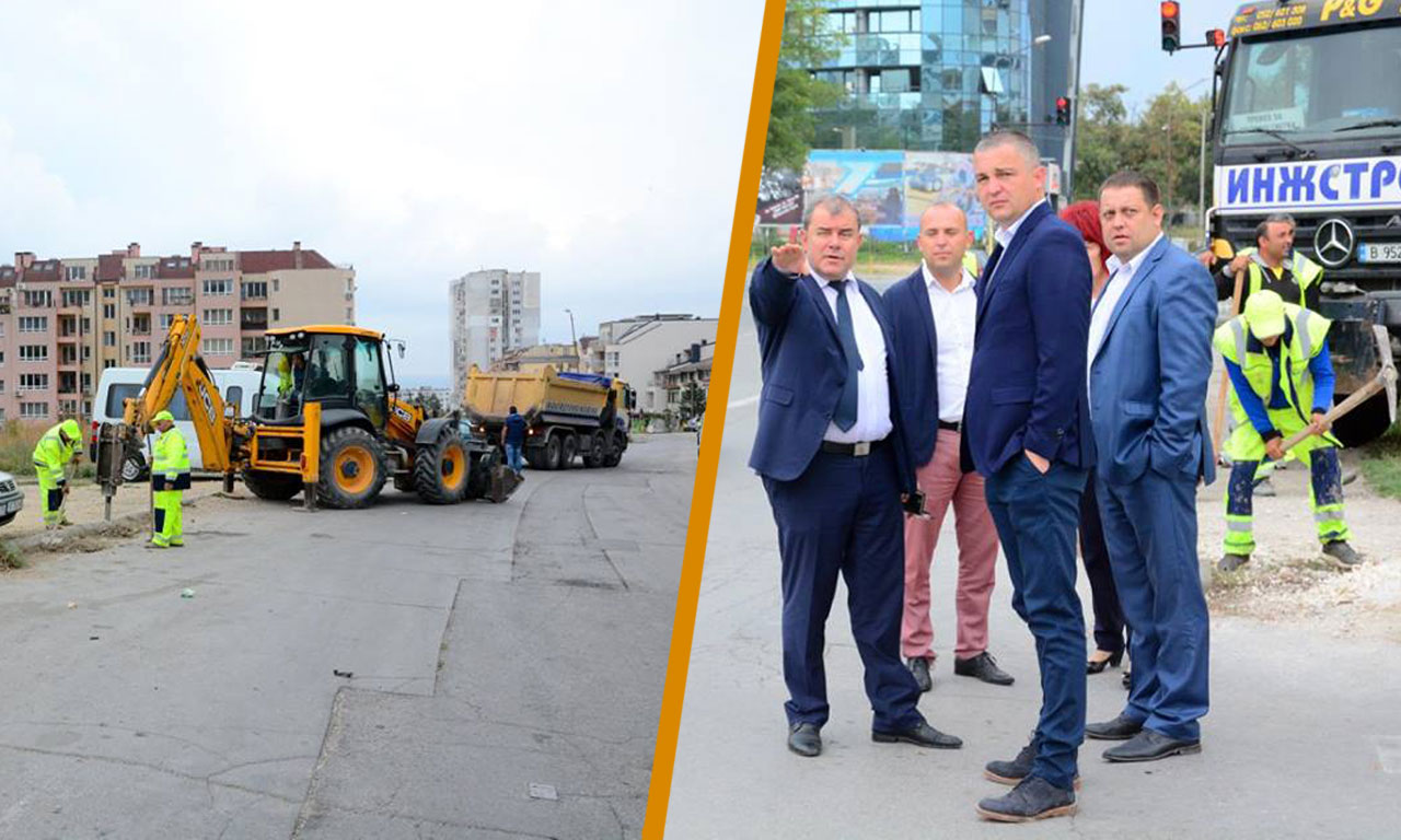 Кметът на Варна обясни, че обновената инфраструктура във „Виница“ ще бъде дългоочаквана и оценена придобивка за жителите на квартала.