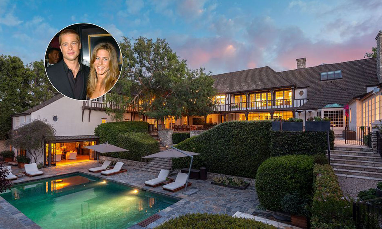 Домът на Брад Пит и Дженифър Анистън се продава за 49 млн. долара