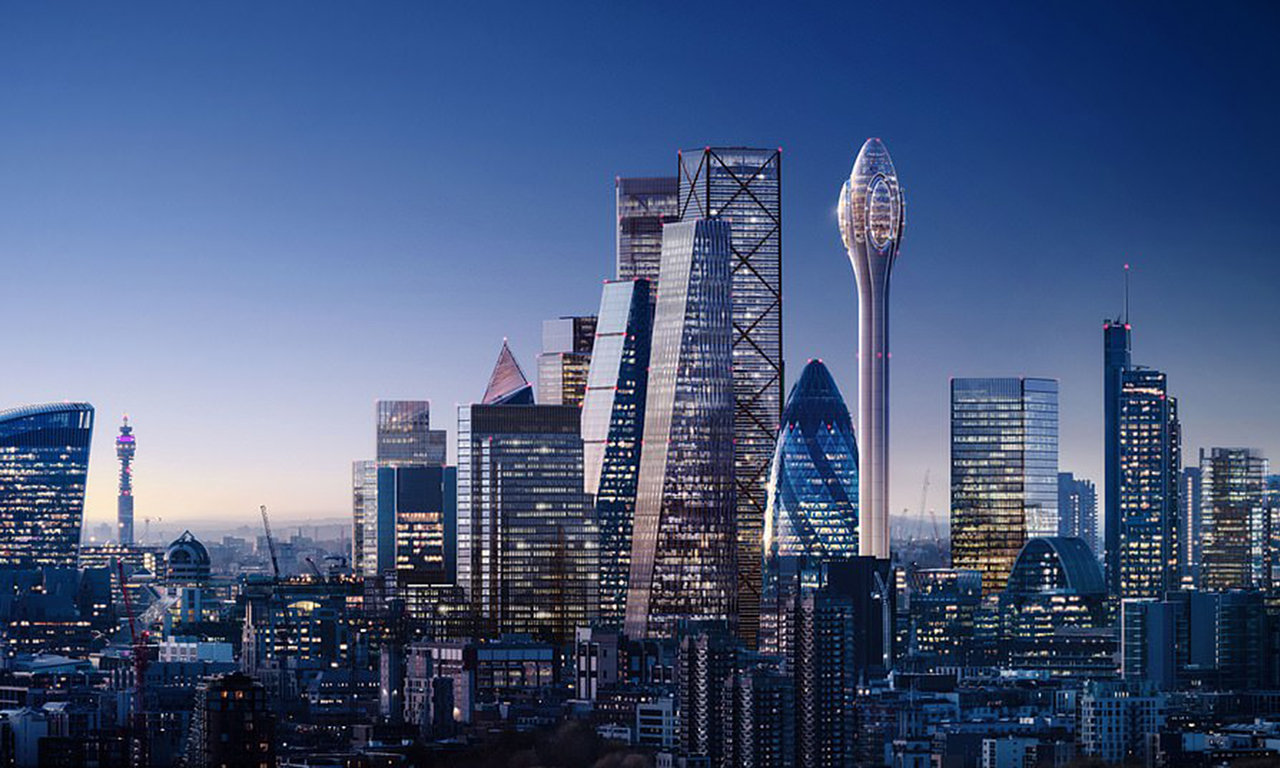 Спират строителството на небостъргача – лале в Лондон